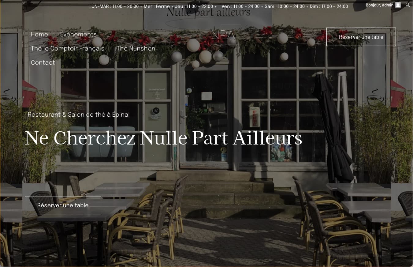 nulle part ailleurs
